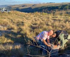 BPMOA encontra mulher perdida no Canyon Guartelá, nos Campos Gerais