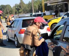 Orientações sobre trânsito viário são reforçados durante blitz educativa do Maio Amarelo em Almirante Tamandaré (PR)