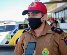 Orientações sobre trânsito viário são reforçados durante blitz educativa do Maio Amarelo em Almirante Tamandaré (PR)