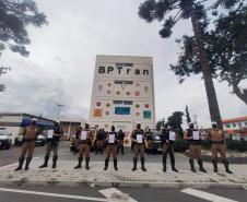 Policiais militares do BPTran são homenageados pelo profissionalismo aplicado no atendimento de ocorrência de tráfico na Capital