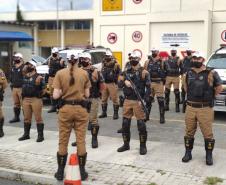 Policiais militares do BPTran são homenageados pelo profissionalismo aplicado no atendimento de ocorrência de tráfico na Capital