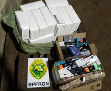 BPFron apreende vários produtos contrabandeados durante a Operação Hórus no Oeste do estado