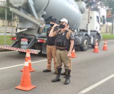 Cadetes da PM tem instrução prática sobre policiamento de trânsito urbano em Curitiba