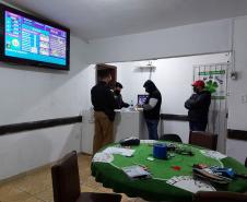 AIFU apreende nove máquinas caça-níquel durante fiscalização em Curitiba (PR)