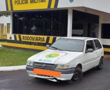 Carro com 134,5 quilos de maconha é apreendido em Diamante do Oeste (PR)