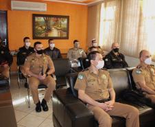 Comandante-Geral da PM visita unidades da Polícia Militar do Norte Pioneiro