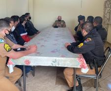 Comando da PM se reúne com as praças do Norte Pioneiro e incentiva participação nos assuntos da Corporação 