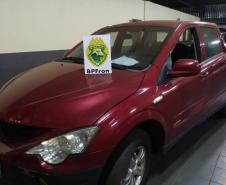 BPFron recupera carro furtado em Guaíra durante a Operação Hórus