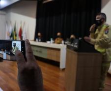 Unidade de Corpo de Bombeiros de Ivaiporã recebe novo comandante