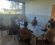 Comandante-Geral visita Corpo de Bombeiros e companhias da PM do Litoral