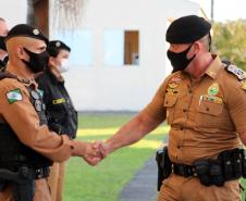 Comandante-Geral visita Corpo de Bombeiros e companhias da PM do Litoral