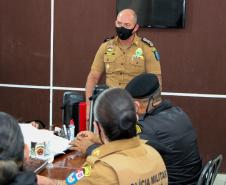 Comandante-Geral visita Corpo de Bombeiros e companhias da PM do Litoral