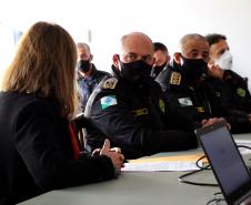 Cruzada Cosme Damião e Comando da PM reforçam parceria durante reunião em Curitiba