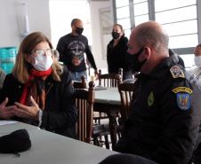 Cruzada Cosme Damião e Comando da PM reforçam parceria durante reunião em Curitiba