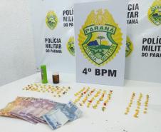 Em ações separadas, PM encaminha 12 pessoas por envolvimento com o tráfico de drogas ou foragidas da justiça, no Norte do Paraná