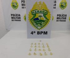 Em ações separadas, PM encaminha 12 pessoas por envolvimento com o tráfico de drogas ou foragidas da justiça, no Norte do Paraná