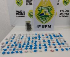 Em ações separadas, PM encaminha 12 pessoas por envolvimento com o tráfico de drogas ou foragidas da justiça, no Norte do Paraná