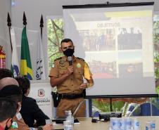 Reestruturação da área da 4 CIPM é tema de reunião do Comando-Geral com os prefeitos da região de Londrina