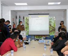 Reestruturação da área da 4 CIPM é tema de reunião do Comando-Geral com os prefeitos da região de Londrina