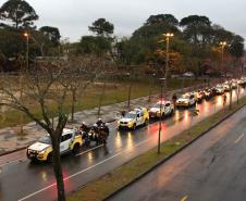 Cerca de 70 policiais reforçam o policiamento na região Leste de Curitiba