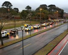 Cerca de 70 policiais reforçam o policiamento na região Leste de Curitiba