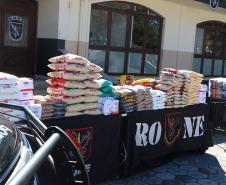 RONE arrecada 400 quilos de alimentos para instituições de apoio social em Curitiba