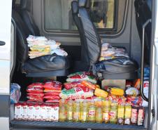 RONE arrecada 400 quilos de alimentos para instituições de apoio social em Curitiba