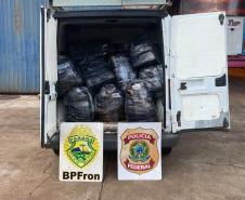 PF e BPFron apreendem volumes de contrabando em Foz do Iguaçu (PR)