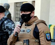 Mais de 200 policiais militares reforçam o policiamento das ruas de Curitiba e Região Metropolitana