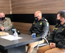 Reunião em Paranavaí com o Comandante-Geral trata sobre o trabalho da PM na região 