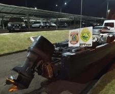BPFron apreende embarcações, veículos, cigarros e anabolizantes em situações distintas no Oeste do estado