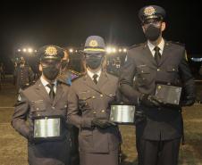 Formatura de 42 aspirantes marca os 50 anos de criação da Academia Policial Militar do Guatupê