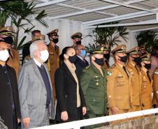 Formatura de 42 aspirantes marca os 50 anos de criação da Academia Policial Militar do Guatupê