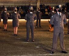 Formatura de 42 aspirantes marca os 50 anos de criação da Academia Policial Militar do Guatupê