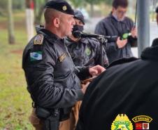 Comandante-Geral da PM participa de entrega de viaturas em Cascavel (PR)
