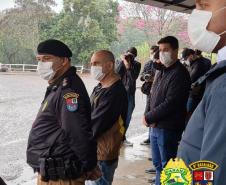 Comandante-Geral da PM participa de entrega de viaturas em Cascavel (PR)