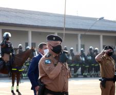 Regimento da PM completa 142 anos de história de heroísmo e atenção à população com o serviço de Equoterapia