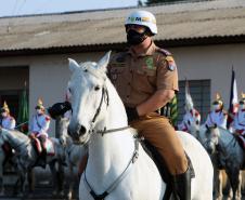 Regimento da PM completa 142 anos de história de heroísmo e atenção à população com o serviço de Equoterapia