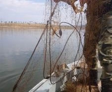 Operação Lobo Bravo da Polícia Ambiental prende quatro pessoas e apreende materiais de pesca e de caça nos Campos Gerais