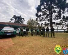 Operação Lobo Bravo da Polícia Ambiental prende quatro pessoas e apreende materiais de pesca e de caça nos Campos Gerais