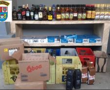 PM desconfia de carro estragado e localiza 126 garrafas de bebidas adulteradas em Morretes (PR)