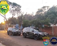 PM cumpre 15 mandados de Busca e Apreensão durante operação Bruxaria contra o tráfico de drogas nas cidades de Mandaguari e Sarandi