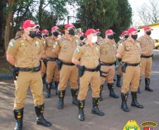 Batalhão Rodoviário homenageia oficial que comandou Companhia de Cascavel