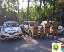 Polícia Militar de Morretes (PR) visita pequeno fã da corporação e entrega farda infantil de presente