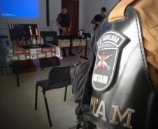 PM do Litoral difunde conhecimento sobre controle de distúrbios civis com a Guarda Municipal de Pontal do Paraná