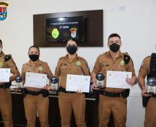 Concurso de fotografia do 3º Batalhão premia policiais vencedores em Pato Branco (PR)