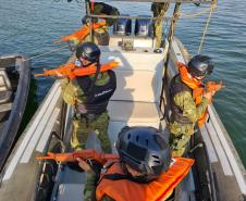 Policiais militares de Rondônia concluem curso de Interagências de Operações Fluviais no BPFRON