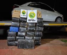 BPRv apreende quase 900 quilos de maconha em ocorrências distintas no Interior do estado