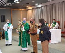 Arquidiocese de Curitiba reforça parceria com a PM e disponibiliza assistência religiosa para policiais militares 