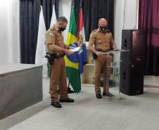 Nos Campos Gerais, Comandante-Geral fala com o efetivo e aproxima Corporação dos municípios